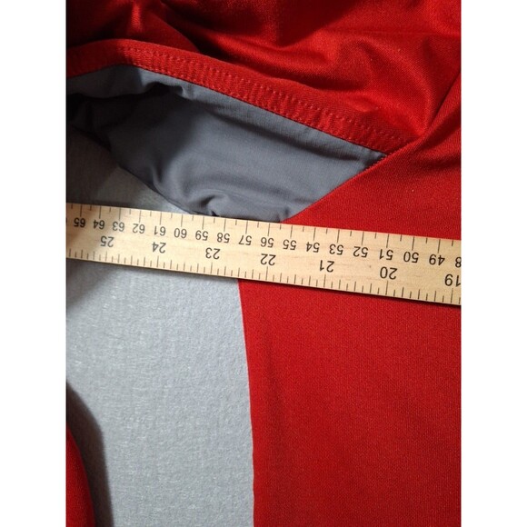 Under Armour  1/4 Zip Men’s L Loose Cold Gear Infrared Fleece Wisconsin Badgers - Picture 8 of 8